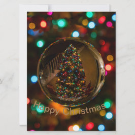 Invitación de personalizados Navidades felices