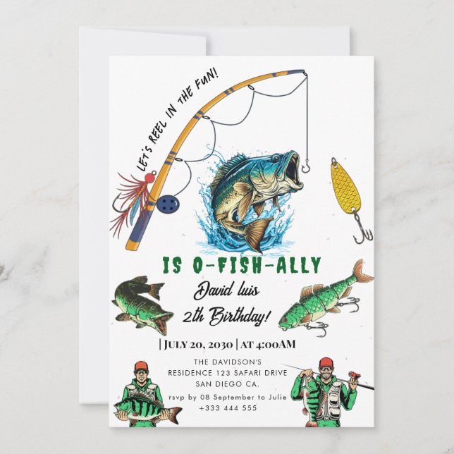 invitación de pesca (Anverso)