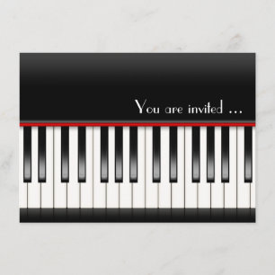 Invitación de Piano Recital