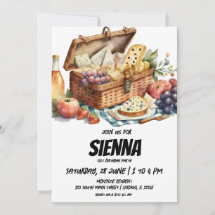 Invitación de picnic de verano