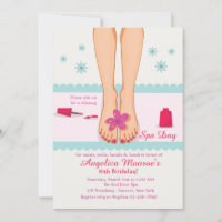 Invitación de Pies Pedicurados