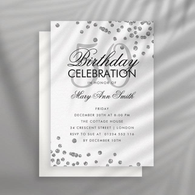 Invitación de plata al partido de cumpleaños presu (Subido por el creador)