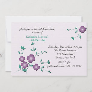Invitación de Posies de la Esquina