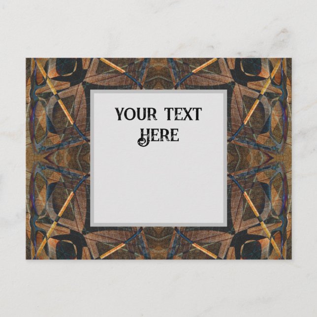 Invitación de postal de especificaciones (Anverso)