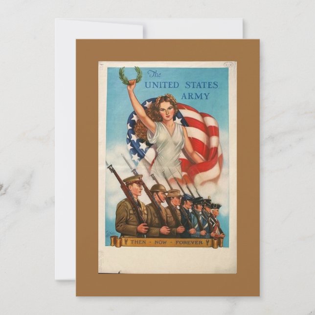 Invitación de Poster patriótico (Anverso)