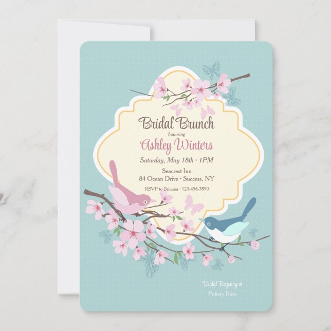 Invitación de primavera (Anverso)