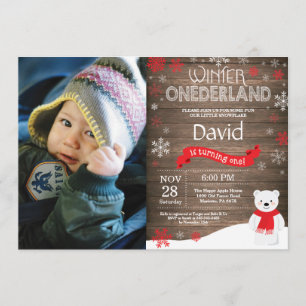 Invitación de primer cumpleaños a Australia