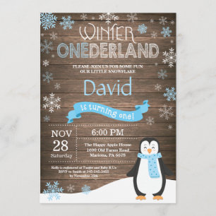 Invitación de primer cumpleaños a Australia