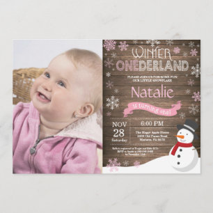 Invitación de primer cumpleaños a Australia