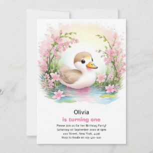 Invitación de primer cumpleaños de Chica paquistan