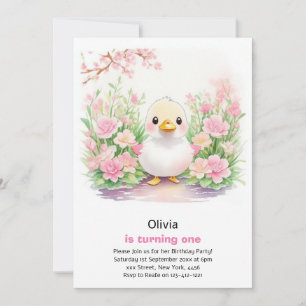 Invitación de primer cumpleaños de Chica paquistan