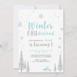 Invitación de primer cumpleaños de Omnéderland - C