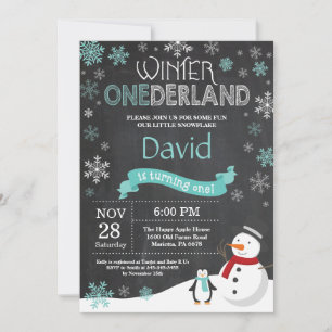 Invitación de primer cumpleaños de Omniéderland