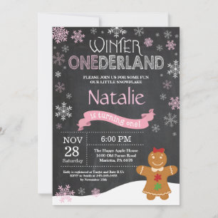 Invitación de primer cumpleaños de Omniéderland