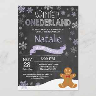 Invitación de primer cumpleaños de Omniéderland