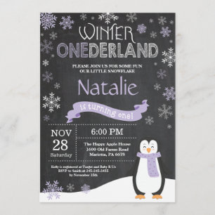 Invitación de primer cumpleaños de Omniéderland