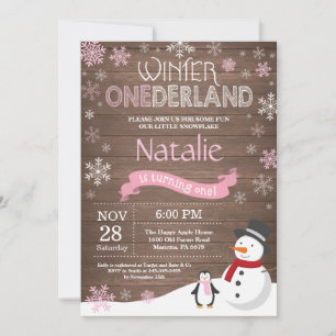 Invitación de primer cumpleaños de Omniéderland en