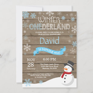 Invitación de primer cumpleaños de Omniéderland en