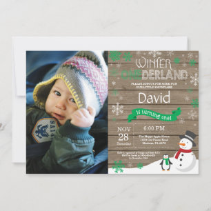 Invitación de primer cumpleaños de Omniéderland en