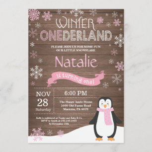 Invitación de primer cumpleaños de Omniéderland en