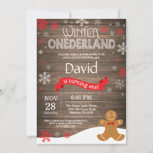 Invitación de primer cumpleaños de Omniéderland en