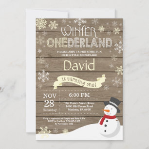 Invitación de primer cumpleaños de Omniéderland en