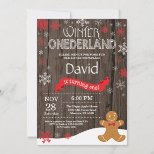 Invitación de primer cumpleaños de Omniéderland en