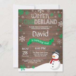 Invitación de primer cumpleaños de Omniéderland en