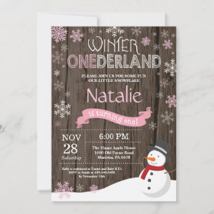 Invitación de primer cumpleaños de Omniéderland en