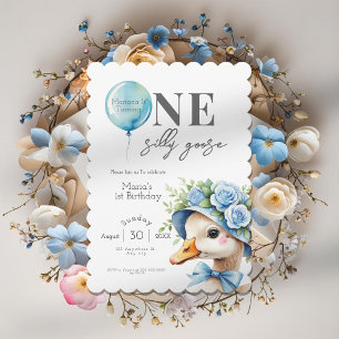 Invitación de primer cumpleaños de un chico groso 