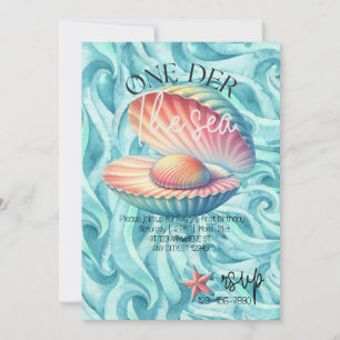 Invitación de primer cumpleaños de un solo ciudada