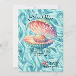 Invitación de primer cumpleaños de un solo ciudada