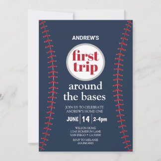 Invitación de primer cumpleaños del Fiesta de béis