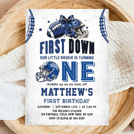 Invitación de primer cumpleaños para el primer año