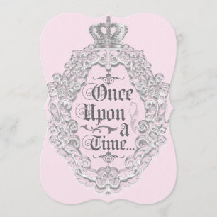 Invitación de Princesa de Cuento de Hadas Antiguo