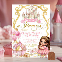 Invitación de Princesa Española por Siempre una Pr