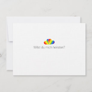 invitación de propuesta gay