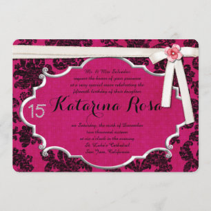 Invitación de Quinceanera