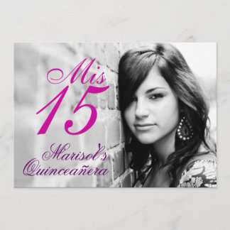 Invitación de Quinceañera