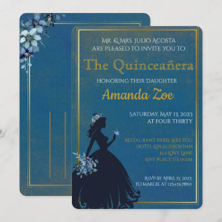Invitación de quinceañera