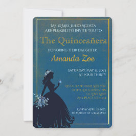 Invitación de Quinceañera