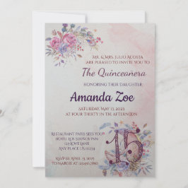 Invitación de Quinceañera