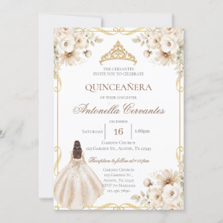 Invitación de Quinceañera Boho