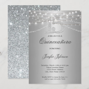 Invitación de Quinceañera Elegante