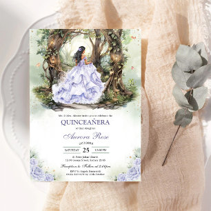 Invitación de Quinceañera Rústica Moderna