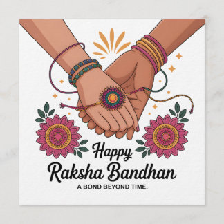 Invitación de Raksha Bandhan