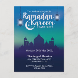 Invitación de Ramzan Kareem Iftar Party