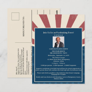 Invitación de recaudación de fondos para campaña p