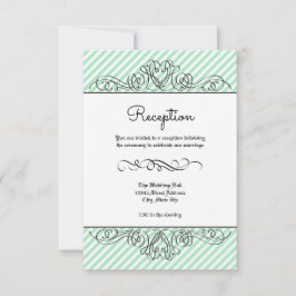 Invitación de Recepción - Florecimiento Formal Flo