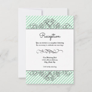 Invitación de Recepción - Florecimiento Formal Flo